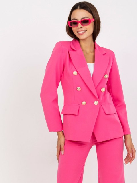 Marynarka DHJ-MA-15555.00P ciemny różowy 2XL