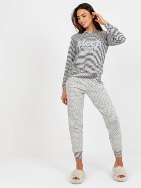 Piżama BR-PI-9113 szary XL