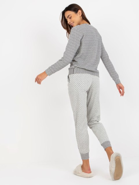 Piżama BR-PI-9113 szary S