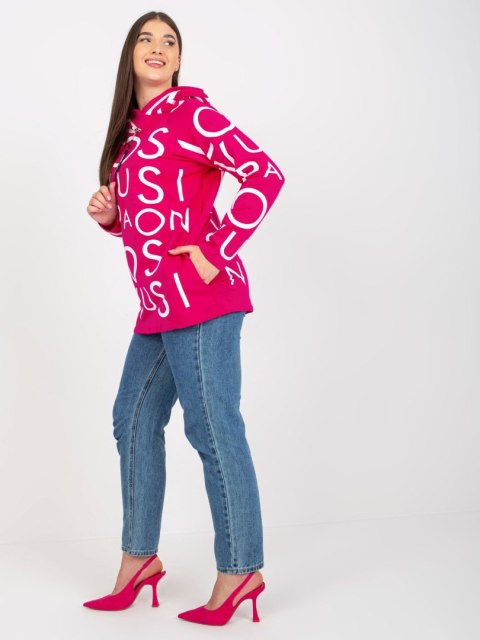 Bluza RV-BL-5056-1.95 fuksjowy