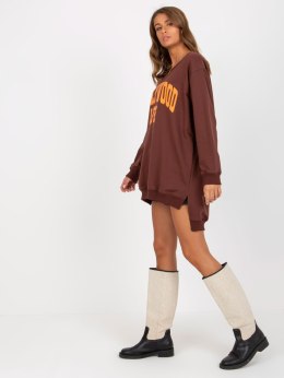 Bluza VI-BL-3102.01P brązowo-pomarańczowy