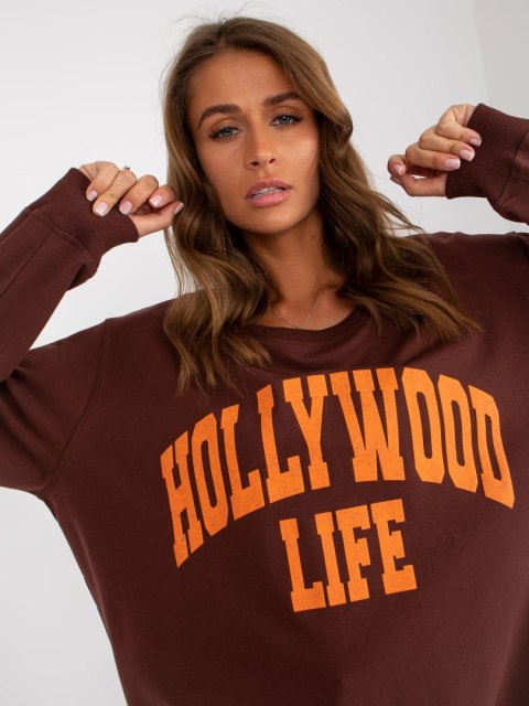 Bluza VI-BL-3102.01P brązowo-pomarańczowy