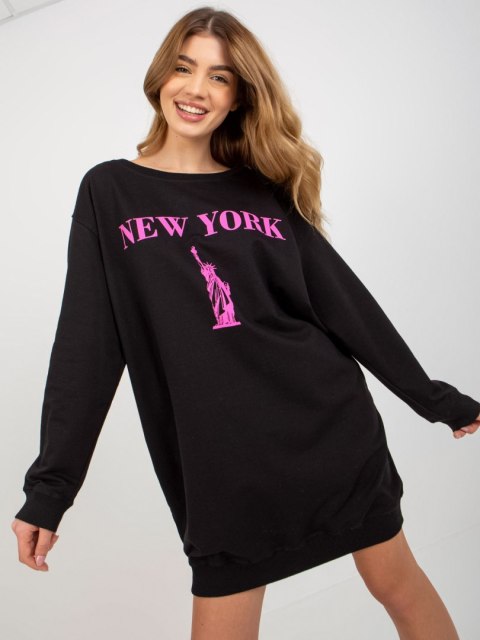 Bluza VI-BL-3212.15X czarno-różowy