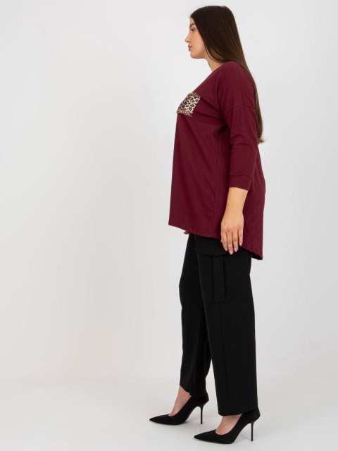 Bluzka VI-BZ-2901.49P ciemny fioletowy