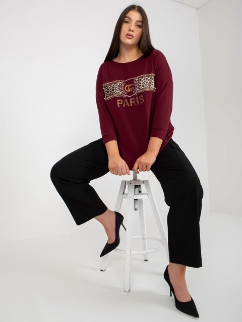 Bluzka VI-BZ-2901.49P ciemny fioletowy