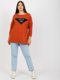 Bluzka VI-BZ-2911.82P ciemny pomarańczowy