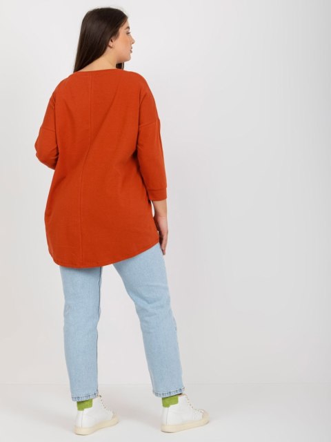 Bluzka VI-BZ-2911.82P ciemny pomarańczowy