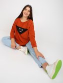 Bluzka VI-BZ-2911.82P ciemny pomarańczowy