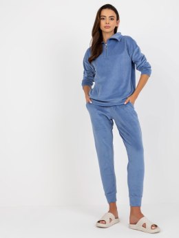 Piżama BR-PI-9117 ciemny niebieski L