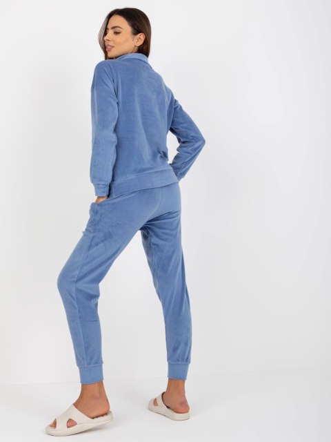 Piżama BR-PI-9117 ciemny niebieski L