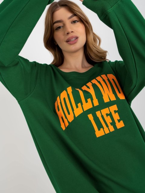 Bluza VI-BL-3102.01P zielono-pomarańczowy