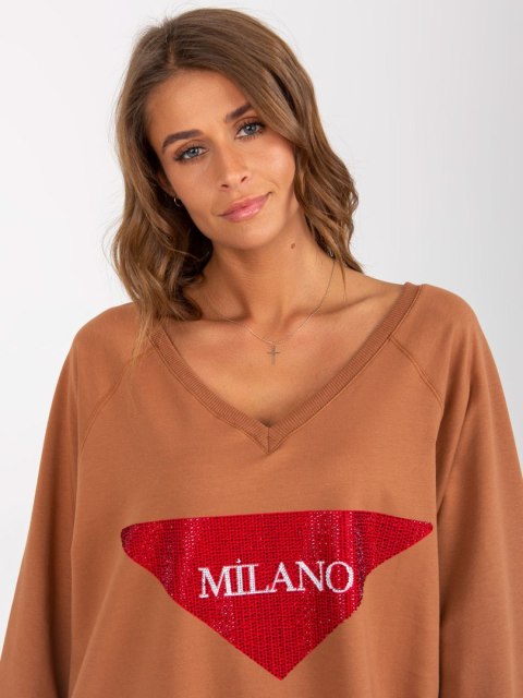 Bluza VI-BL-3113.73P jasny brązowy