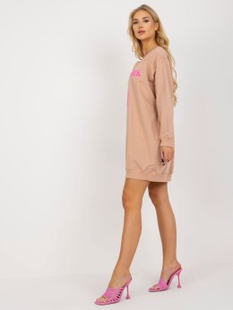 Bluza VI-BL-3212.15X beżowo-różowy