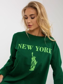 Bluza VI-BL-3212.15X ciemny zielony