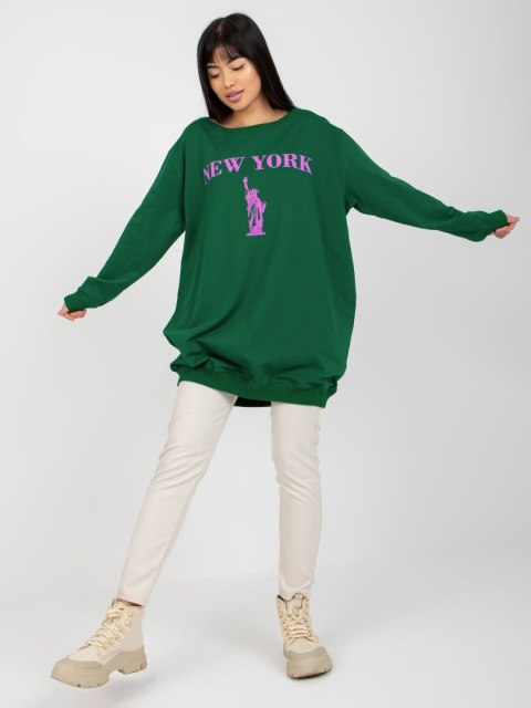 Bluza VI-BL-3212.15X zielono-fioletowy