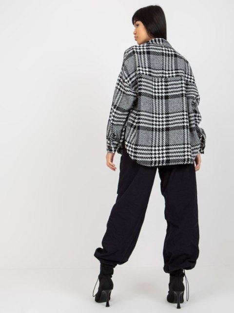 Koszula DN-KS-3964.45 czarno-biały S