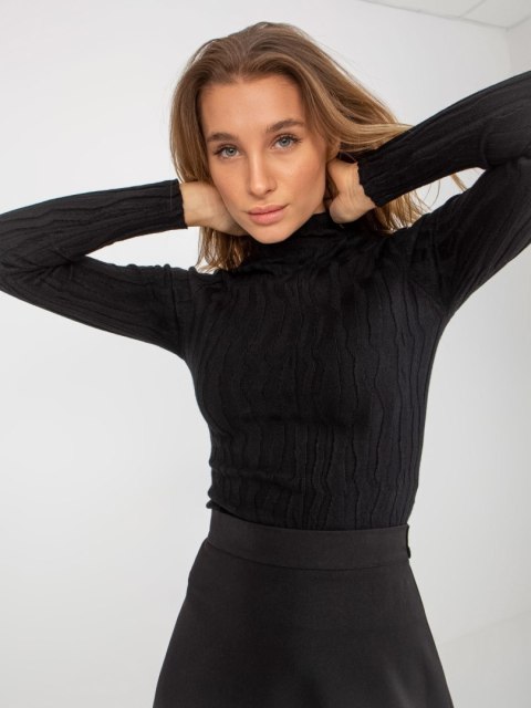 Sweter NM-SW-DZ92528-1.20P czarny