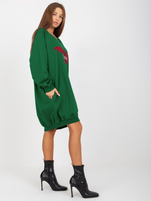 Bluza VI-BL-3113.73P ciemny zielony