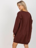 Bluza VI-BL-3212.15X brązowo-pomarańczowy