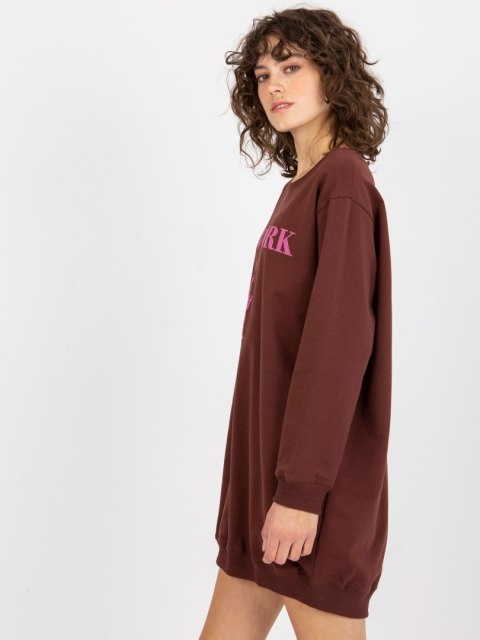 Bluza VI-BL-3212.15X brązowo-różowy