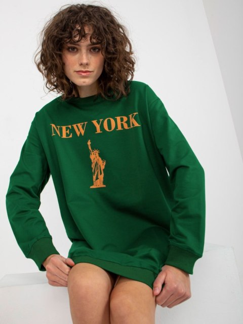 Bluza VI-BL-3212.15X zielono-pomarańczowy