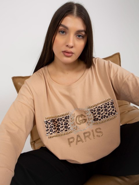 Bluzka VI-BZ-2901.49P ciemny bezowy