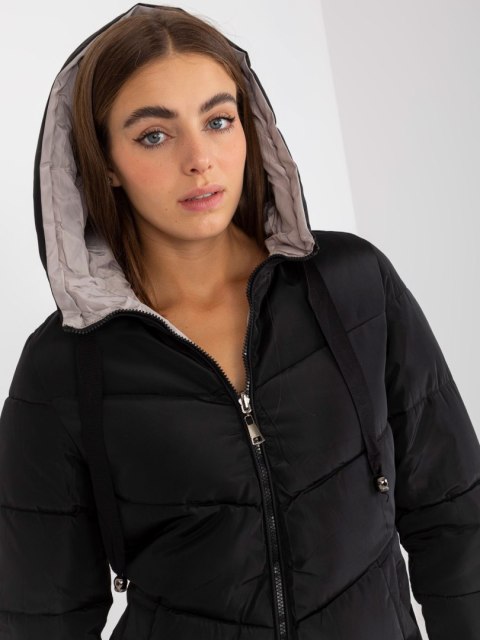 Kurtka NM-KR-L22-9872.93 czarno-beżowy S