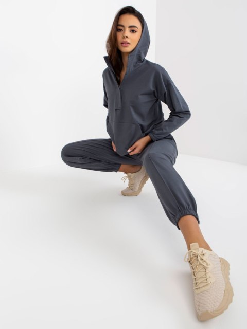 Piżama BR-PI-9122 grafitowy XL