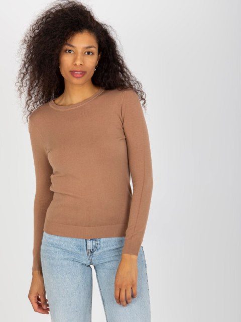 Sweter NM-SW-J52001.57 camelowy