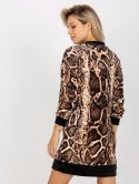 Tunika RP-TU-8189-4.09 czarno-beżowy S/M