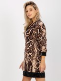 Tunika RP-TU-8189-4.09 czarno-beżowy S/M