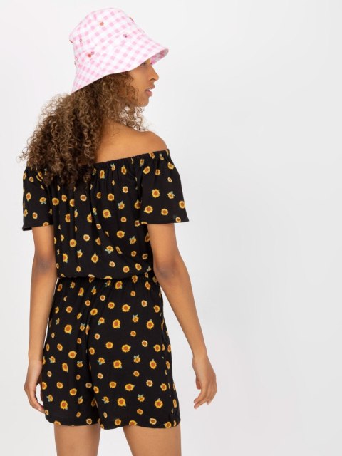 Kombinezon D73781M62266KA czarno-żółty XS