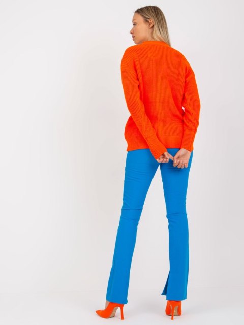 Sweter LC-SW-0321.06X pomarańczowy