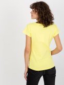 T-shirt VI-TS-035.01P jasny żółty S