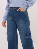 Spodnie jeans D80016BD62458M294