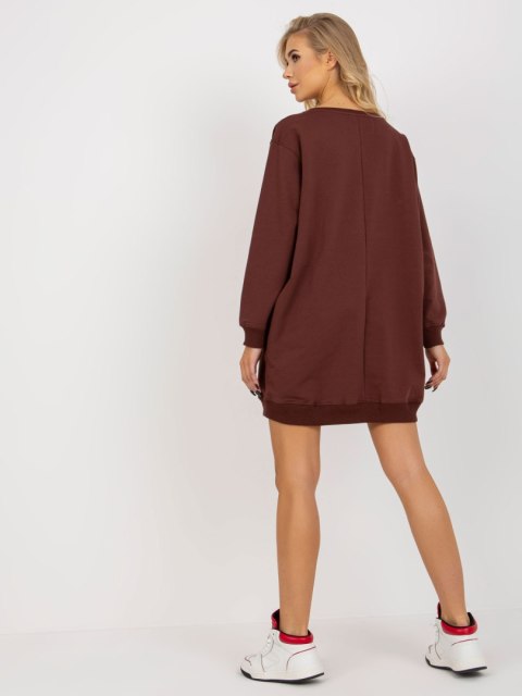 Bluza VI-BL-3192.23P ciemny brązowy