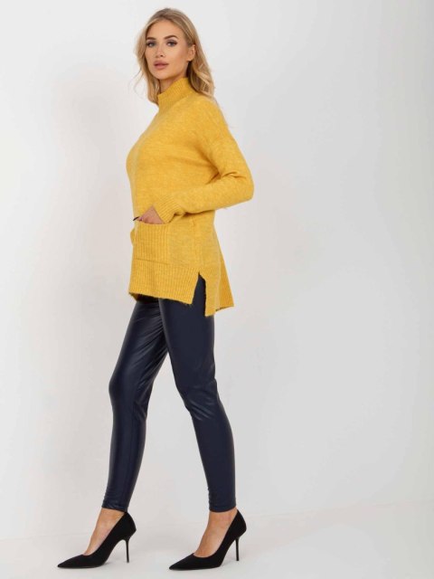 Sweter RV-SW-7051.95P żółty