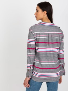 Koszula LK-KS-509165.06X biało-różowy L/XL