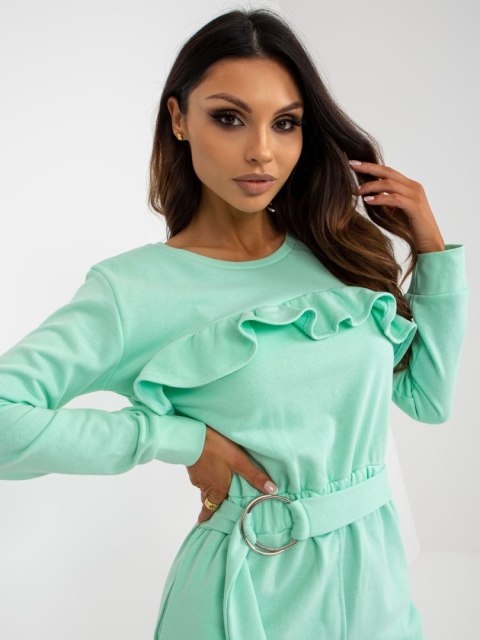 Sukienka EM-SK-HS-21-570.54P mietowy M