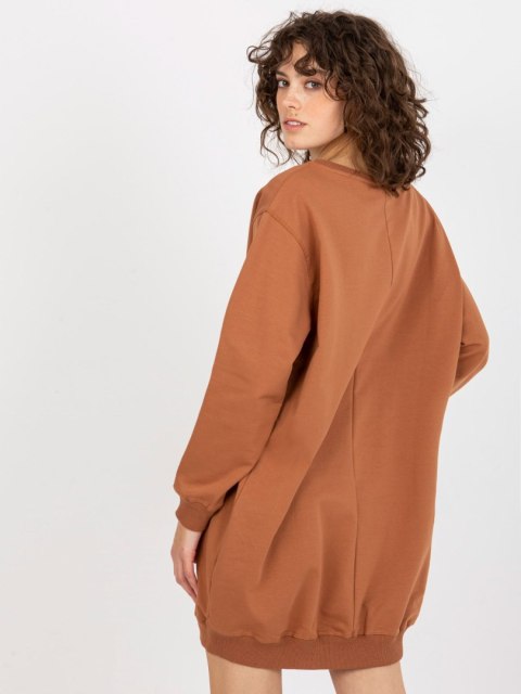 Bluza VI-BL-3212.15X brązowo-zielony