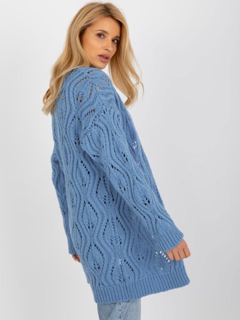 Kardigan BA-SW-3021.00P niebieski