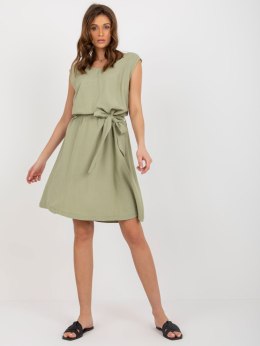 Sukienka WN-SK-VE38.32P pistacjowy XL