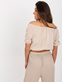 Bluzka LK-BZ-508934.24 beżowy