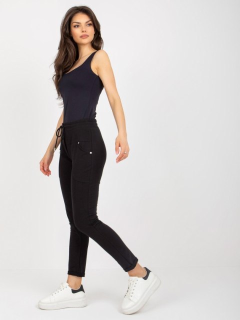 Spodnie dresowe RV-DR-8696.20 czarny L/XL