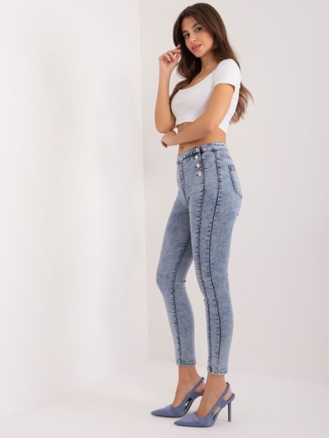 Spodnie jeans NM-SP-M516.59P niebieski XS