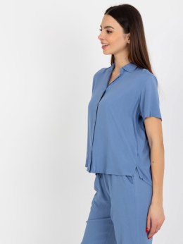 Bluzka D73761M11063B niebieski M