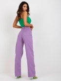 Spodnie LK-SP-1331-P.76P jasny fioletowy 26
