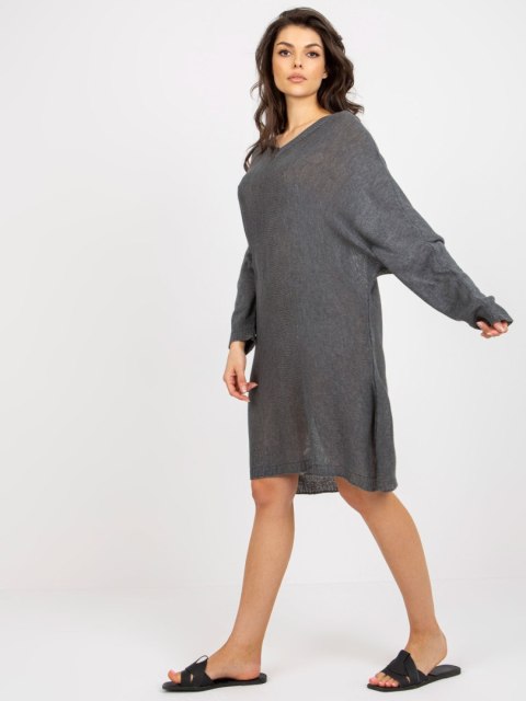 Sweter BA-SW-C1001.57P ciemny szary