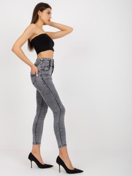 Spodnie jeans NM-SP-L73.79P ciemny szary XS