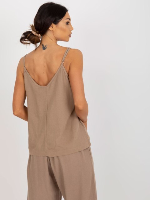 Top TW-TP-BE-A290.33P ciemny bezowy XL